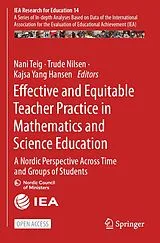 Kartonierter Einband Effective and Equitable Teacher Practice in Mathematics and Science Education von
