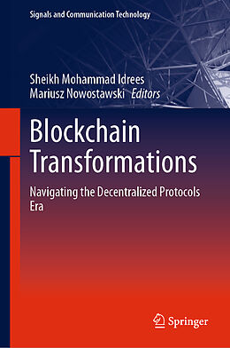 Livre Relié Blockchain Transformations de 