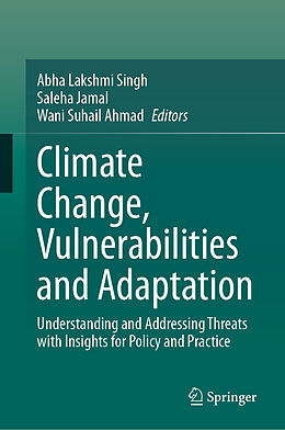 Livre Relié Climate Change, Vulnerabilities and Adaptation de 