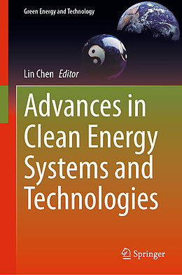 Livre Relié Advances in Clean Energy Systems and Technologies de 