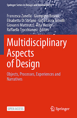 Couverture cartonnée Multidisciplinary Aspects of Design de 