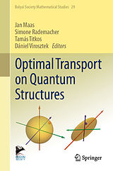 Livre Relié Optimal Transport on Quantum Structures de 