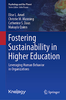 eBook (pdf) Fostering Sustainability in Higher Education de Elise L. Amel, Christie M. Manning, Catherine S. Daus