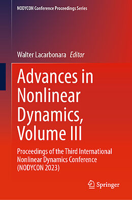 Fester Einband Advances in Nonlinear Dynamics, Volume III von 