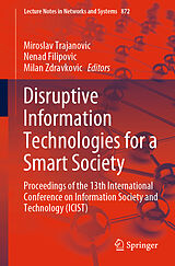 eBook (pdf) Disruptive Information Technologies for a Smart Society de 
