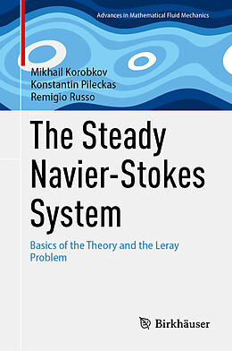 Livre Relié The Steady Navier-Stokes System de Mikhail Korobkov, Konstantin Pileckas, Remigio Russo