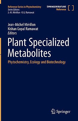 Livre Relié Plant Specialized Metabolites, 2 Teile de 