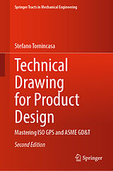 Livre Relié Technical Drawing for Product Design de Stefano Tornincasa