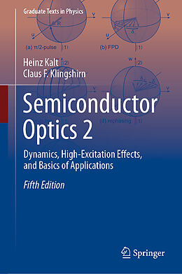 E-Book (pdf) Semiconductor Optics 2 von Heinz Kalt, Claus F. Klingshirn