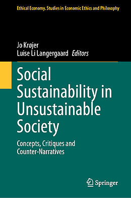 Livre Relié Social Sustainability in Unsustainable Society de 