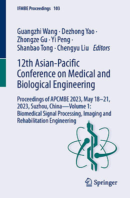 Couverture cartonnée 12th Asian-Pacific Conference on Medical and Biological Engineering de 