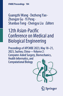 Couverture cartonnée 12th Asian-Pacific Conference on Medical and Biological Engineering de 