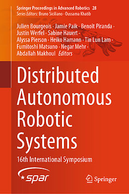 Livre Relié Distributed Autonomous Robotic Systems de 