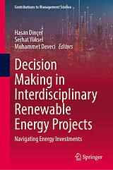 eBook (pdf) Decision Making in Interdisciplinary Renewable Energy Projects de 