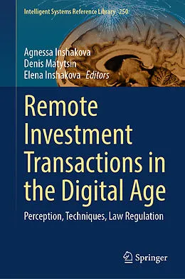 E-Book (pdf) Remote Investment Transactions in the Digital Age von 