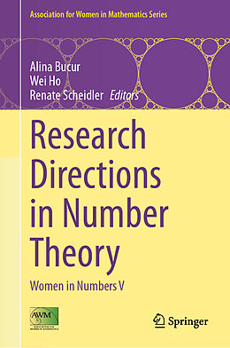 Livre Relié Research Directions in Number Theory de 