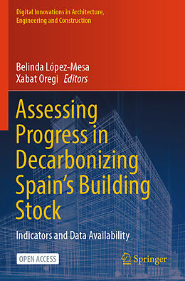 Couverture cartonnée Assessing Progress in Decarbonizing Spains Building Stock de 