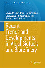 eBook (pdf) Recent Trends and Developments in Algal Biofuels and Biorefinery de 