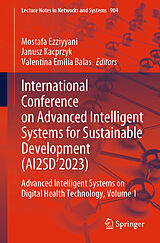 eBook (pdf) International Conference on Advanced Intelligent Systems for Sustainable Development (AI2SD'2023) de 