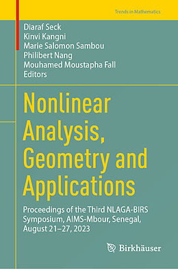 Livre Relié Nonlinear Analysis, Geometry and Applications de 