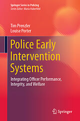 Couverture cartonnée Police Early Intervention Systems de Tim Prenzler, Louise Porter