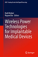 Livre Relié Wireless Power Technologies for Implantable Medical Devices de 