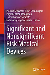 Fester Einband Significant and Nonsignificant Risk Medical Devices von 