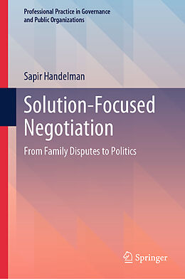 Livre Relié Solution-Focused Negotiation de Sapir Handelman