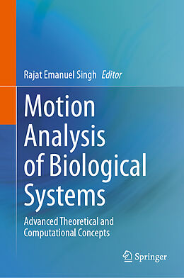 Livre Relié Motion Analysis of Biological Systems de 