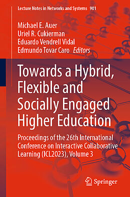 Couverture cartonnée Towards a Hybrid, Flexible and Socially Engaged Higher Education de 