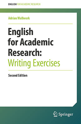 Couverture cartonnée English for Academic Research: Writing Exercises de Adrian Wallwork