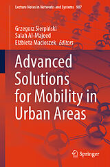 eBook (pdf) Advanced Solutions for Mobility in Urban Areas de 