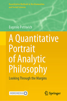 Livre Relié A Quantitative Portrait of Analytic Philosophy de Eugenio Petrovich