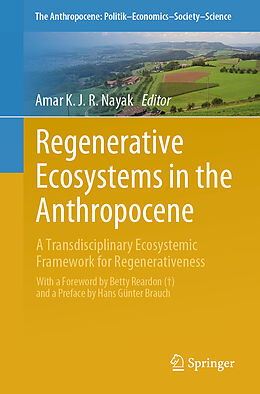 Couverture cartonnée Regenerative Ecosystems in the Anthropocene de 