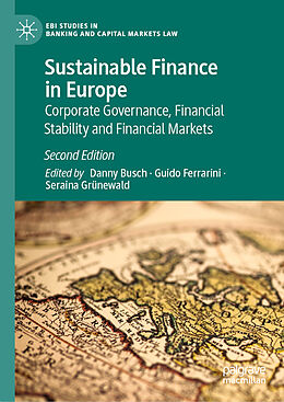 Fester Einband Sustainable Finance in Europe von 