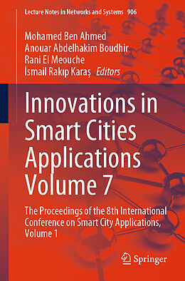 Kartonierter Einband Innovations in Smart Cities Applications Volume 7 von 