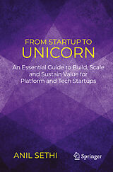 Couverture cartonnée From Startup to Unicorn de Anil Sethi