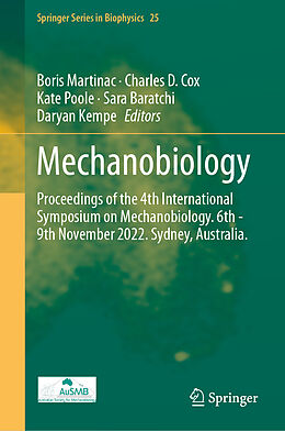 Livre Relié Mechanobiology de 