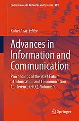 eBook (pdf) Advances in Information and Communication de 