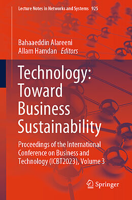 Couverture cartonnée Technology: Toward Business Sustainability de 