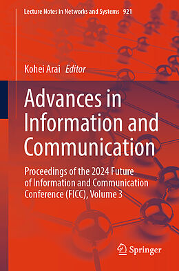 eBook (pdf) Advances in Information and Communication de 