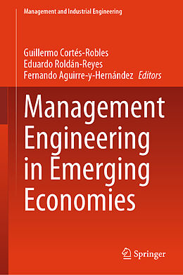 Livre Relié Management Engineering in Emerging Economies de 