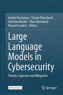 Livre Relié Large Language Models in Cybersecurity de 