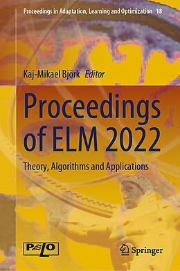 Livre Relié Proceedings of ELM 2022 de 