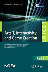 Couverture cartonnée ArtsIT, Interactivity and Game Creation de 