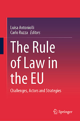 Livre Relié The Rule of Law in the EU de 