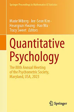 E-Book (pdf) Quantitative Psychology von Marie Wiberg, Jee-Seon Kim