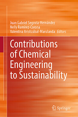 Livre Relié Contributions of Chemical Engineering to Sustainability de 