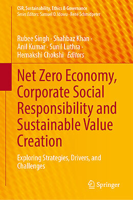 Livre Relié Net Zero Economy, Corporate Social Responsibility and Sustainable Value Creation de 