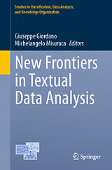 eBook (pdf) New Frontiers in Textual Data Analysis de 